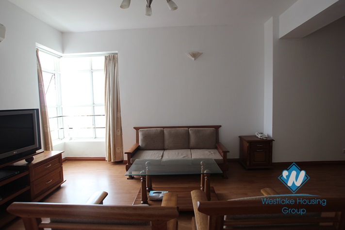Cheap 03 bedroom apartment for rent in Ciputra, Tay Ho, Hanoi- fully furnished.